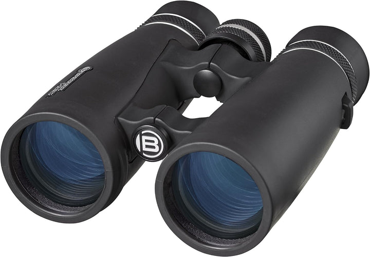Bresser Fernglas S-Series 8x42 mit Dachkant-Optik, Mehrschichtvergütung und offener Brücke mit gummi