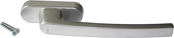 Roto Original Line Griff Patio Z mit Logo, Farbe Natursilber, Stiftlänge 35 mm, 25 x 3.6 x 6.7 25 x