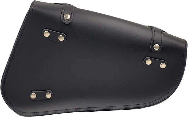 Iguana Custom - Lederschwinge Satteltasche - Speziell für die Linke Seite der Harley Davidson Sports
