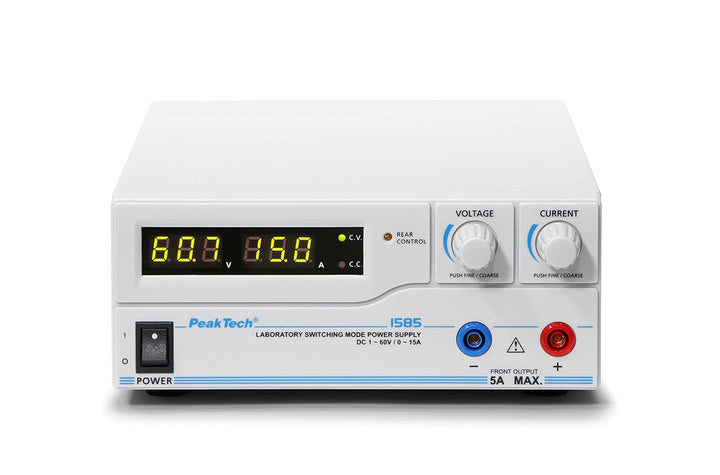 DC P 1585 Schaltnetzgerät ~ 1-60V / 0-15A ~ programmierbar mit USB-Schnittstelle
