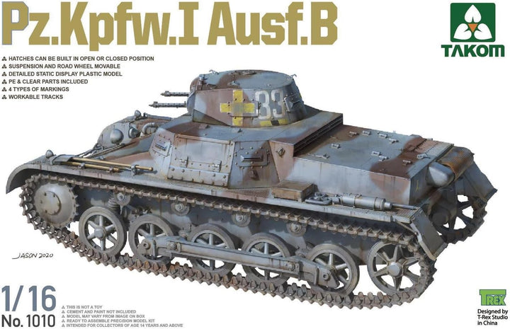 TAKOM TAK1010 Pz.Kpfw.I AUSF.B 1:16