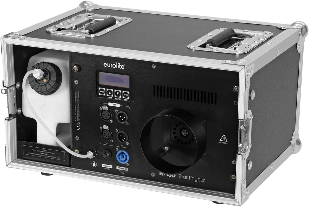EUROLITE N-130 Tour-Fogger | Touring-Nebelmaschine im Case mit 1300 Watt Heizleistung