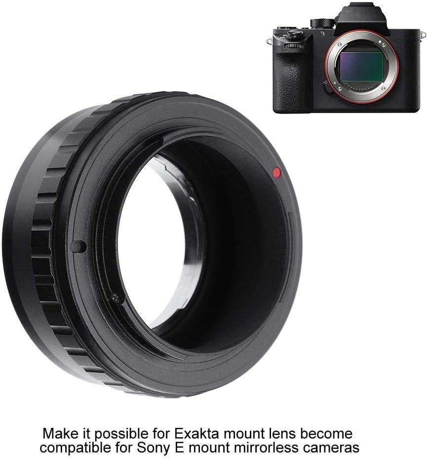 exakta e-mount--Objektiv Mount Adapter Kameraobjektivadapter Adapterring für manuelle Fokussierung E