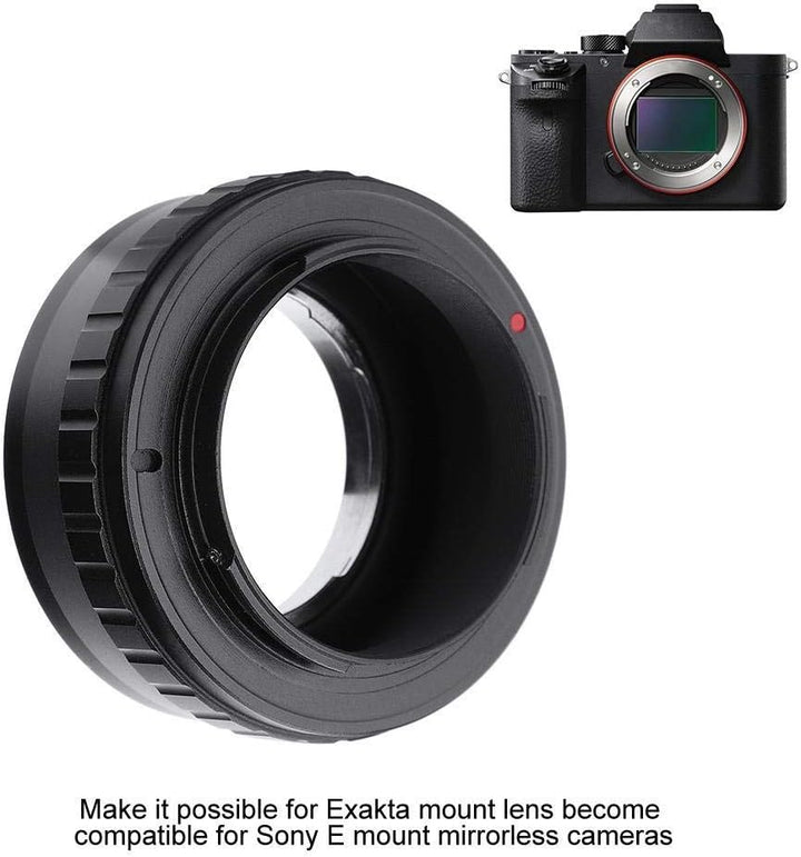 exakta e-mount--Objektiv Mount Adapter Kameraobjektivadapter Adapterring für manuelle Fokussierung E