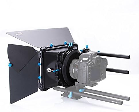 FOTGA DP3000 M3 DSLR Swing Away Matte Box Kit mit Universalobjektiv-Donut-Set für alle Kamera-Rigs m