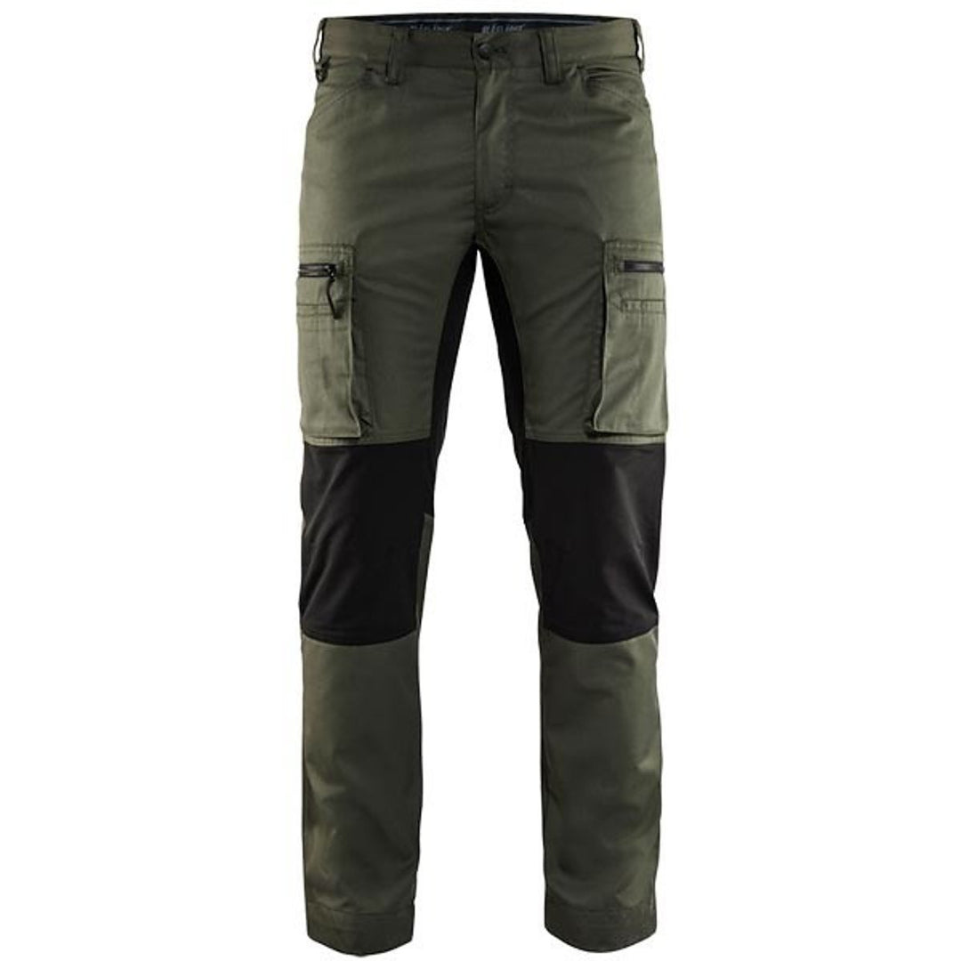 Blåkläder 14591845 Diensthose Stretch, Armee-Grün / Schwarz, C54 Army Green / Black C54, Army Green
