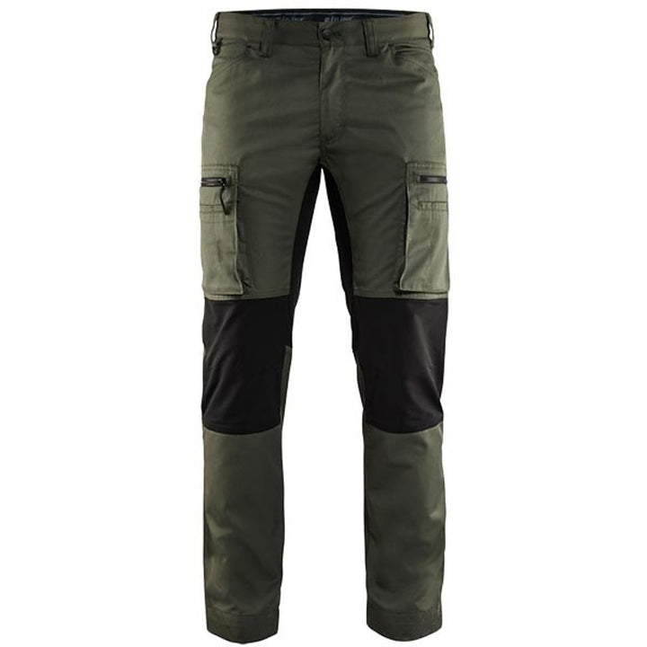 Blåkläder 14591845 Diensthose Stretch, Armee-Grün / Schwarz, C54 Army Green / Black C54, Army Green