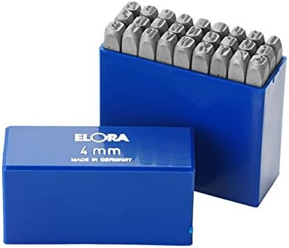 Elora Schlagbuchstaben-Satz, 27-teilig, 400B-2 mm, 0400010020000, 2 mm