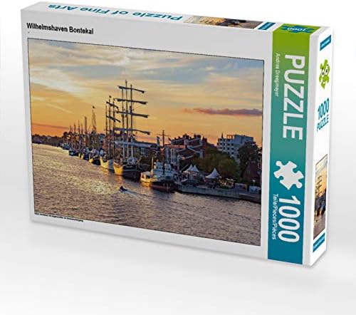 CALVENDO Puzzle Wilhelmshaven Bontekai 1000 Teile Lege-Grösse 64 x 48 cm Foto-Puzzle Bild von Andrea