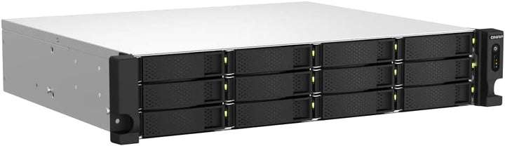 QNAP NAS TS-1264U-RP-8G 12bay 2HE (Quad-Core Rackmount-NAS mit Dual-Port 2,5GbE und PCIe-Erweiterung