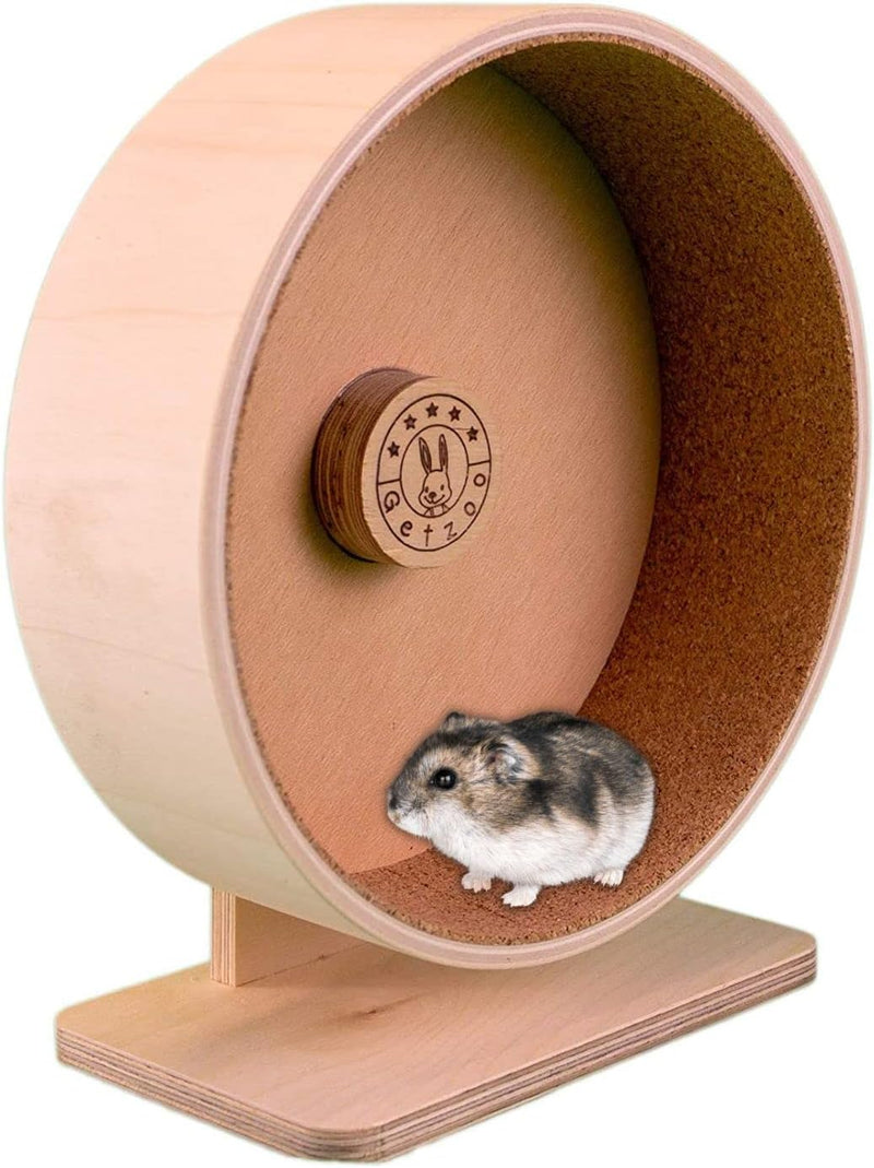 Getzoo Ø 21 cm Korklaufrad (Ø 19,4 cm Innen) mit Korkeinlage I Vielseitiges Laufrad I Schonend für P