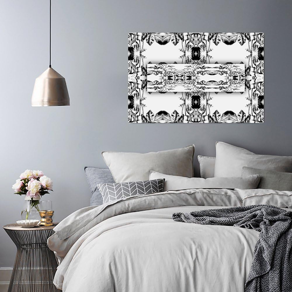 Feeby Frames, Leinwandbild, Bilder, Wand Bild, Wandbilder, Kunstdruck 50x70cm, MUSTER, MODERN, SKAND