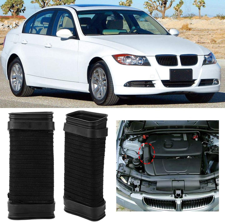 E90 Ansaugschlauch Faltenbalg-Premium Motorluftschlauchrohr, Polypropylen Motorluftansaugschlauchroh