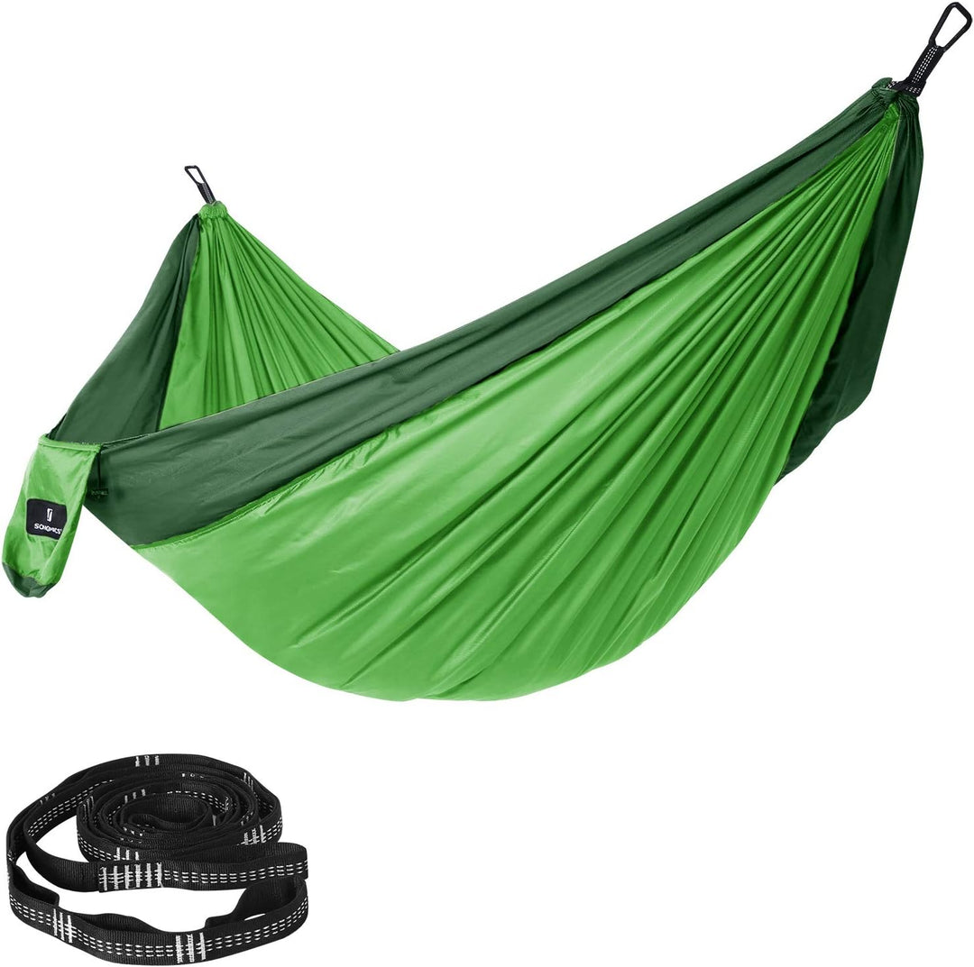 SONGMICS Hängematte ultraleicht, für 2 Personen, aus Ripstop-Nylon, bis 300 kg belastbar, 300 x 200