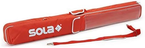 Wasserwaage 180 cm Schutztasche | Gepolsterte Tasche für Wasserwaagen bis 180 cm | Mit Aussenfach fü