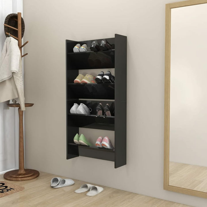 Tidyard 2 STK. Wand Schuhschränke, Schuhschrank Hängend Wand Schmal, Schuhregal, Schuhaufbewahrung,