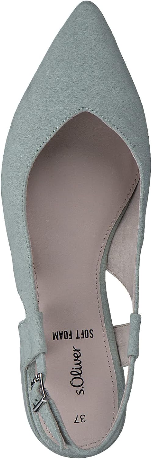 s.Oliver Damen Slingback 5-29400-20 39 EU Mint, 39 EU Mint