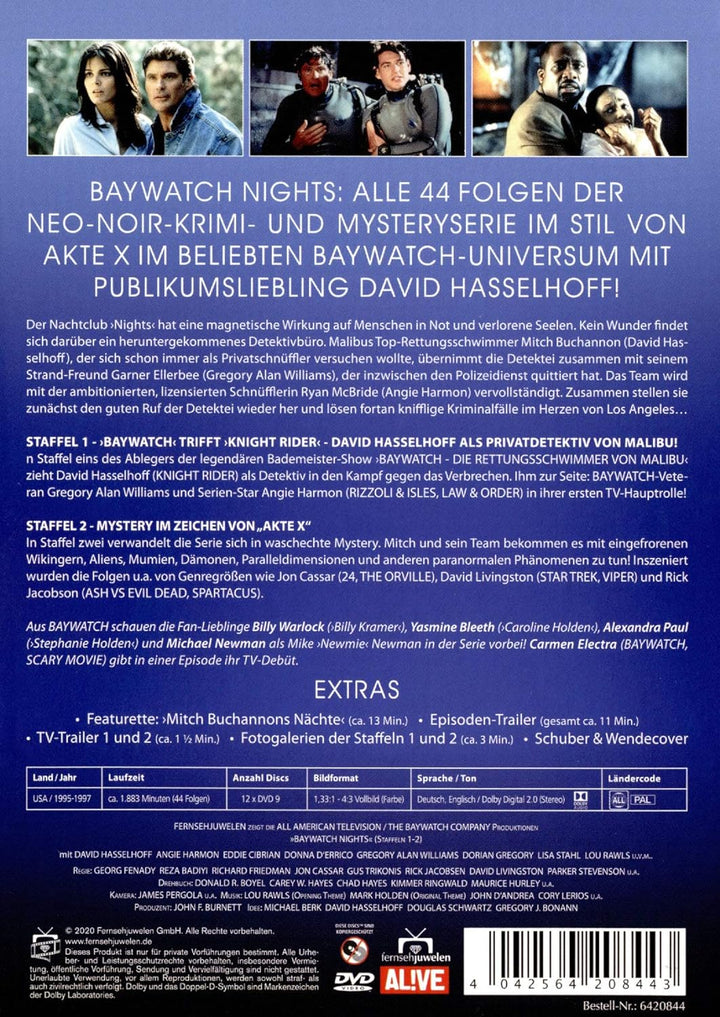 Baywatch Nights - Die Komplett-Box [12 DVDs], DVD