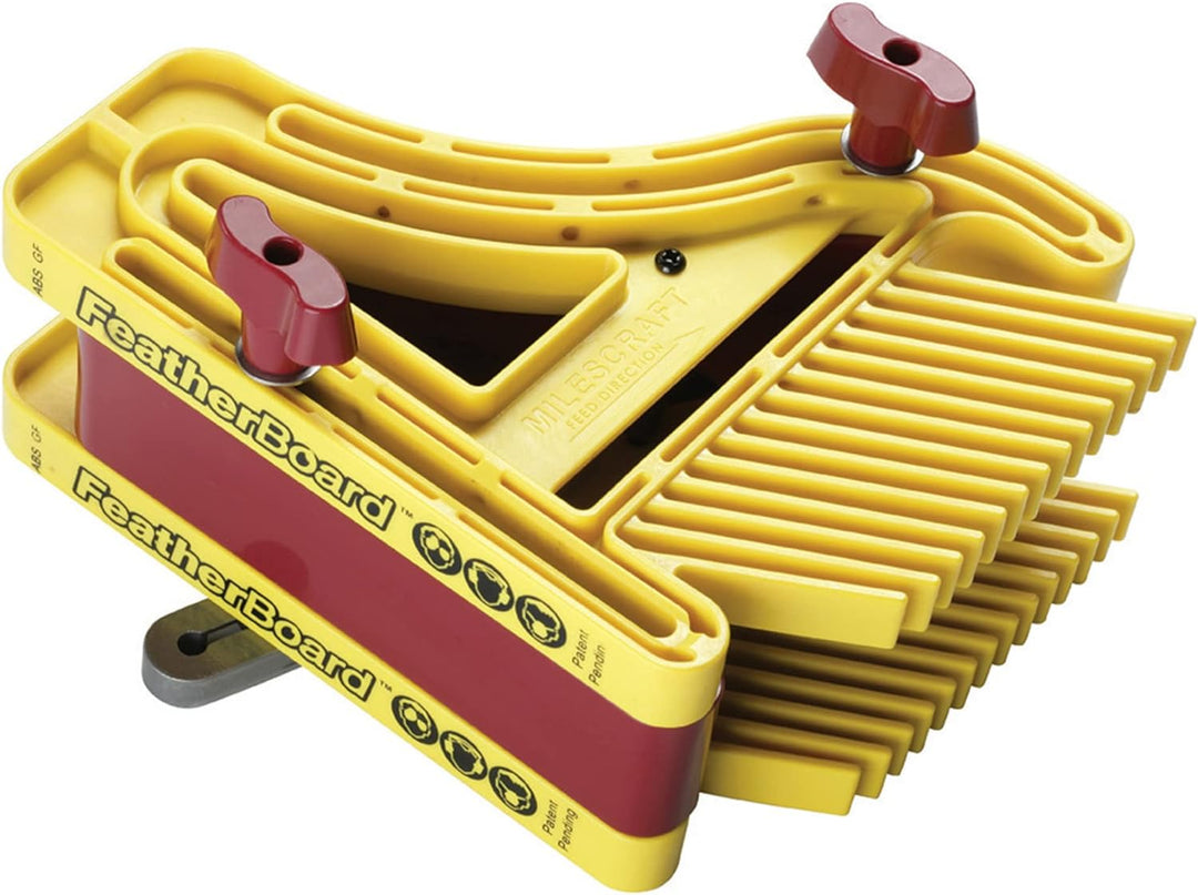 Milescraft 1407 D/TFeatherBoard Dual oder Tandem-FeatherBoards für Frästische und Tisch- oder Bandsä