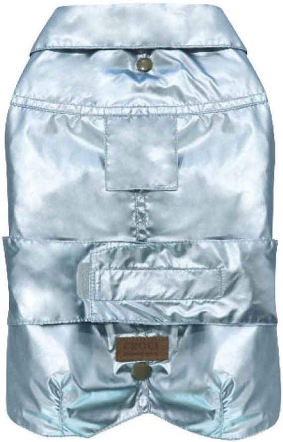 Croci Wasserdichter Mantel für Hunde Montreal, Rückengrösse 40 cm, Fleecefutter, verstellbar mit Gum