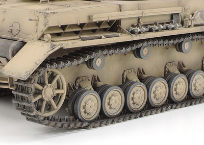 TAMIYA 25208 1:35 Dt. PzKpfw.IV AUSF.F m. Krad DAK - Modellbau, Plastik Bausatz, Hobby, Basteln, Kle