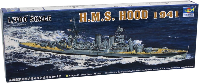 Trumpeter 05740 Modellbausatz H.M.S Hood 1941