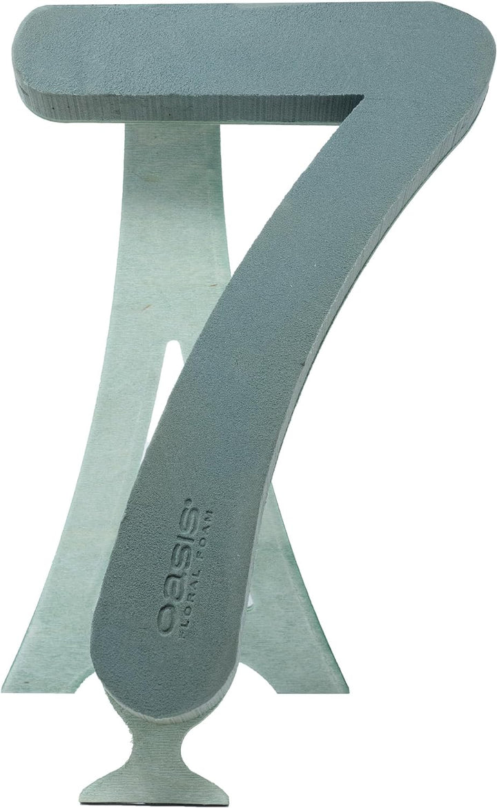 Flowerbox Oasis Steckschaum Bioline Ziffer 7 40cm Steckmasse Steckschwamm