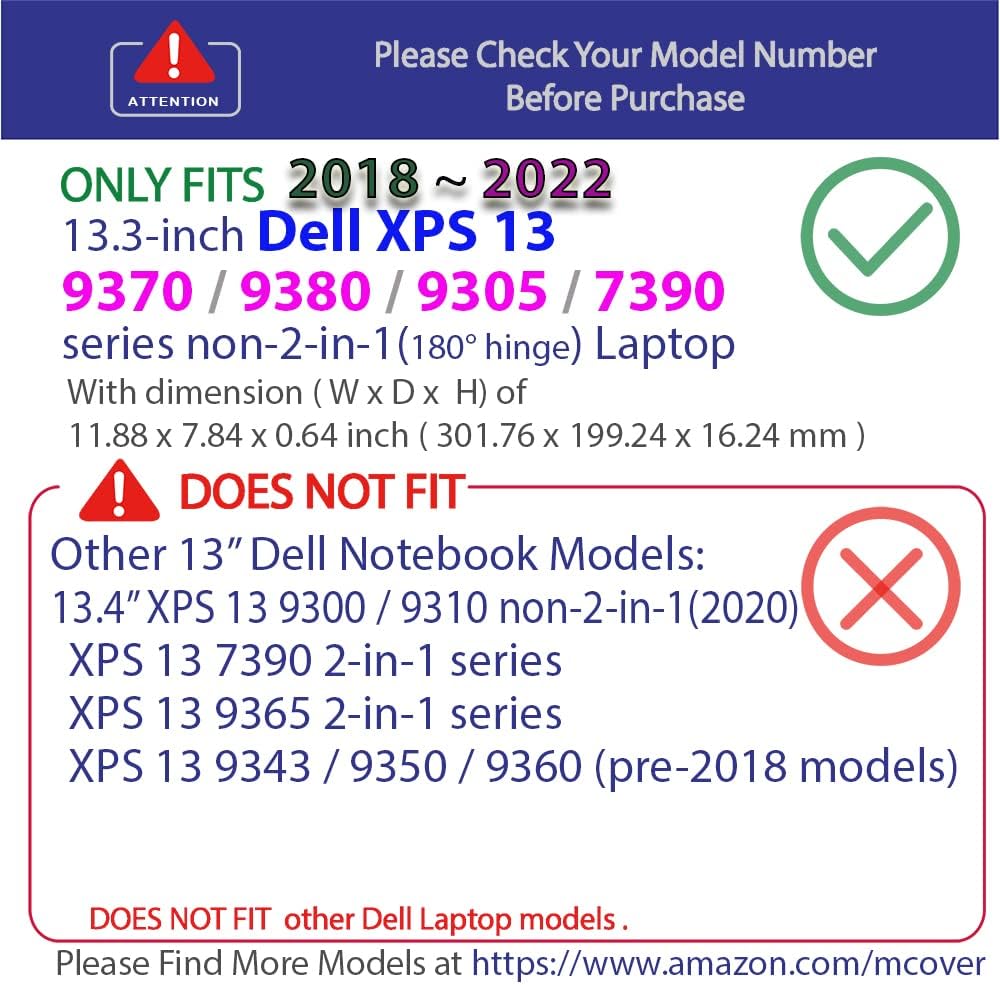 mCover Hartschale für Dell XPS Rose 13" XPS 9380/9370/7390 (Non 2 In 1 Model) 13" XPS 9380/9370/7390