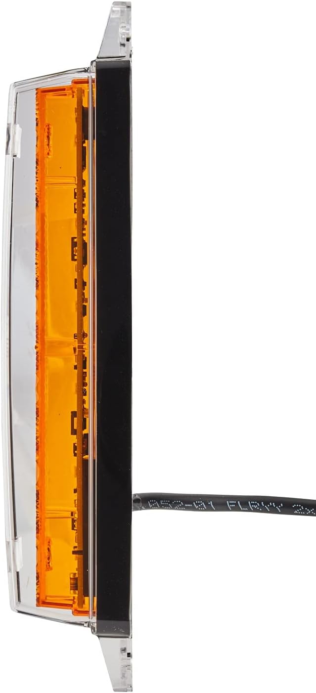 HELLA - Blinkleuchte - LED - 12V - Anbau/geschraubt - Lichtscheibenfarbe: glasklar - Kabel: 400mm -