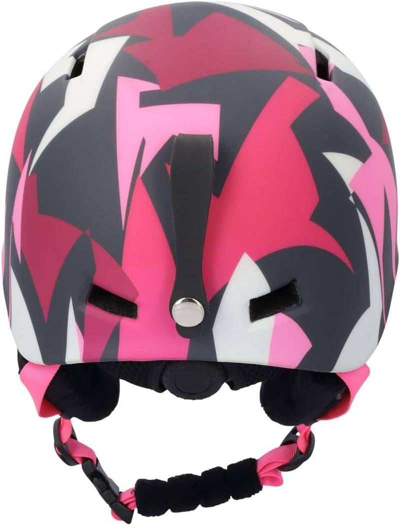 CMP Kinder Casco Da Sci E Snowboard Xj-4 Skihelm S Magenta-Pink Fluo, S Magenta-Pink Fluo