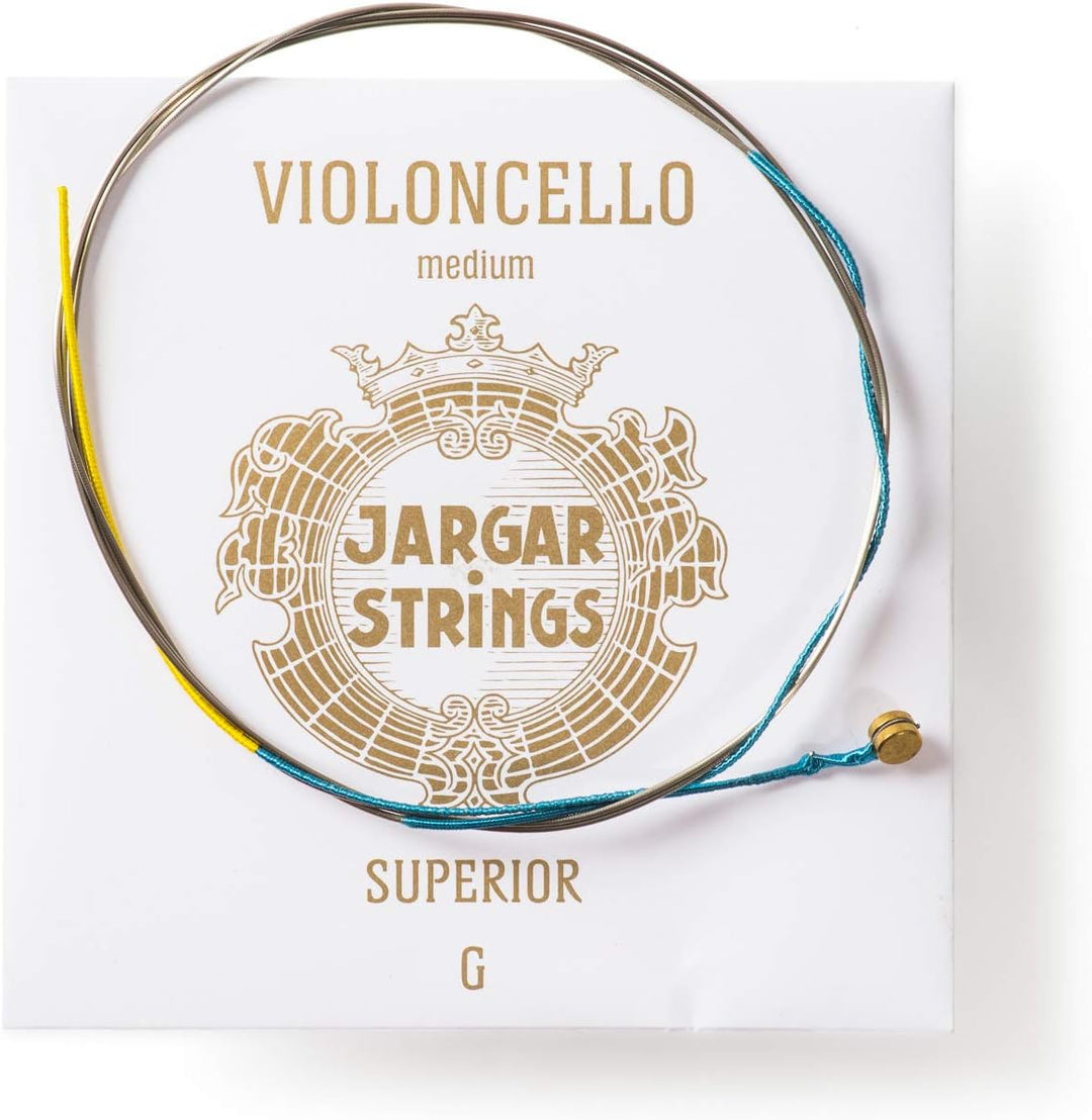 JARGAR Ce-GSM Cello Superior G-Saite, medium (0,98mm) für Cello Superior Medium Gold, Superior Mediu