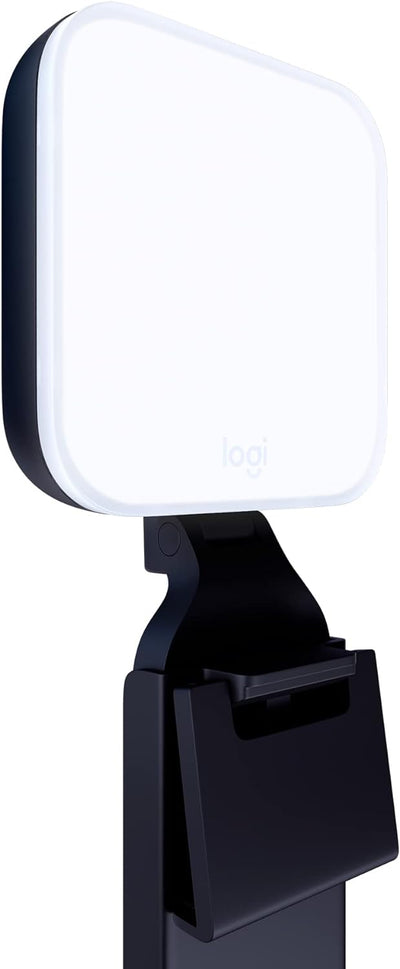 Blue Yeti USB-Mikrofon für Aufnahmen, Streaming - Schwarz & Litra Glow Premium LED Streaming-Licht m