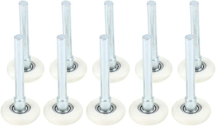 Garagentorrolle 10PCS, Nylon-Türräder Ersatz-Garagenrolle 2'' Vorbau
