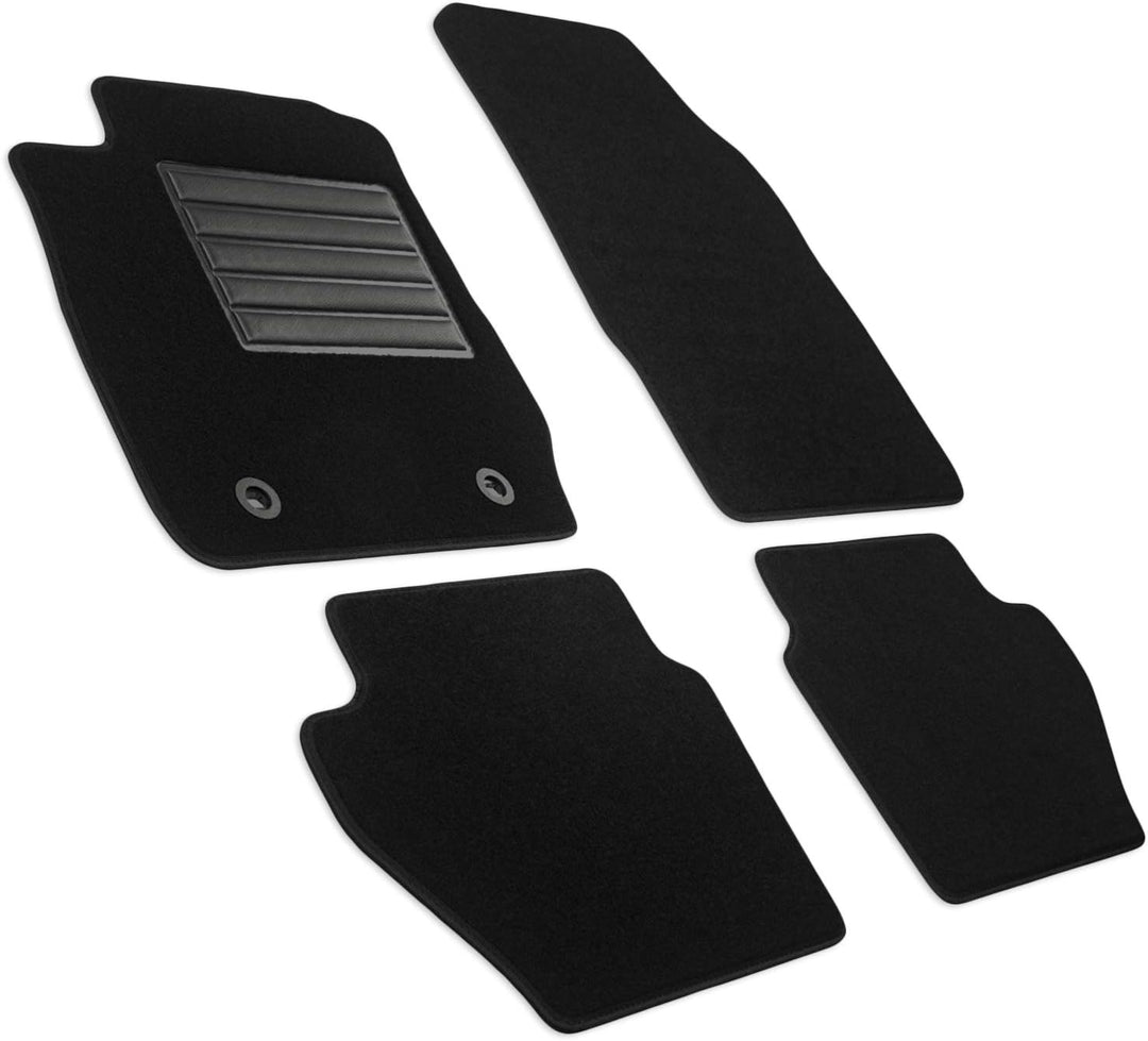 MDM SP-1034 Fussmatten Velours Autoteppich passend für Ford Fiesta VI 10.2008>2011 Fiesta VI dal 10.