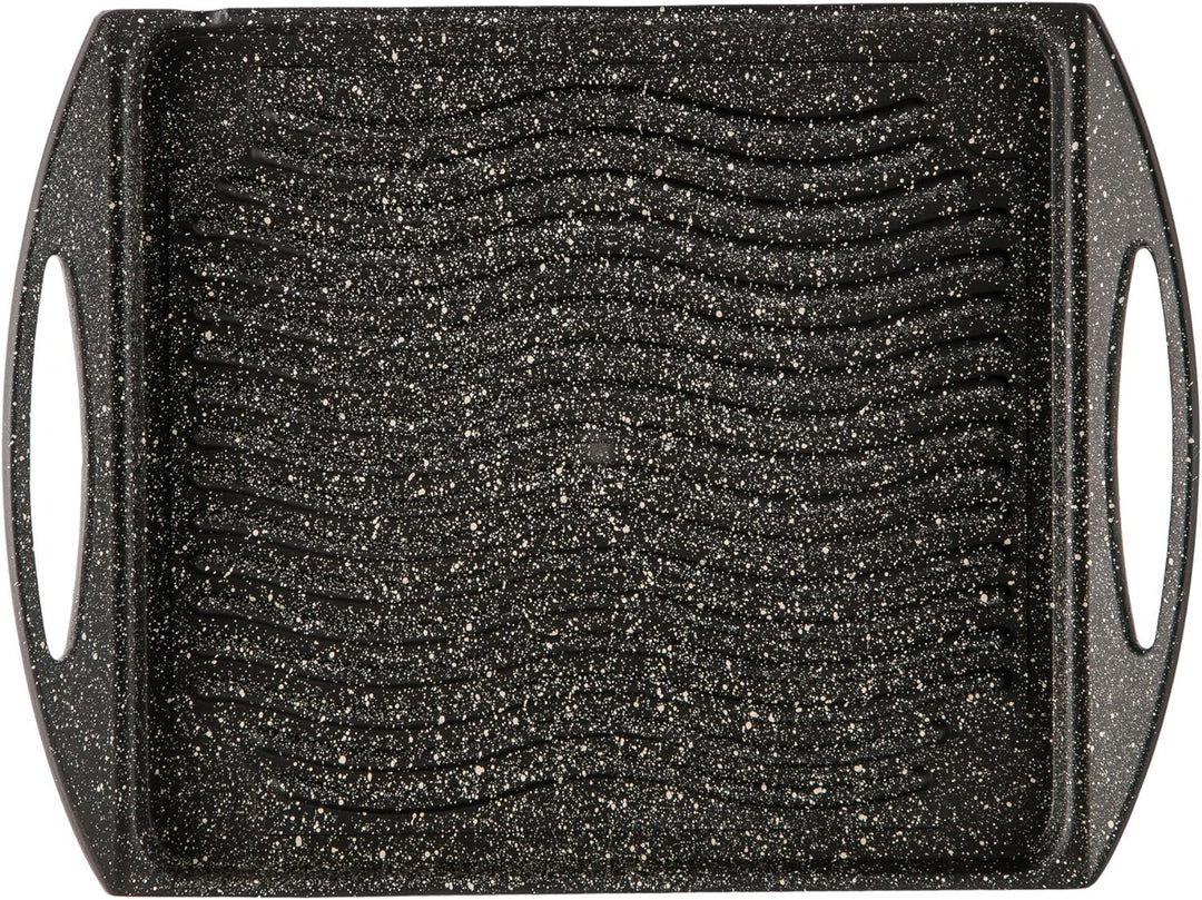 Barazzoni die Kochen besondere Platte cm 25x25 schwarz, cm 25x25