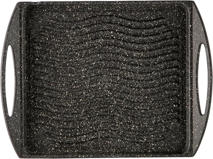 Barazzoni die Kochen besondere Platte cm 25x25 schwarz, cm 25x25