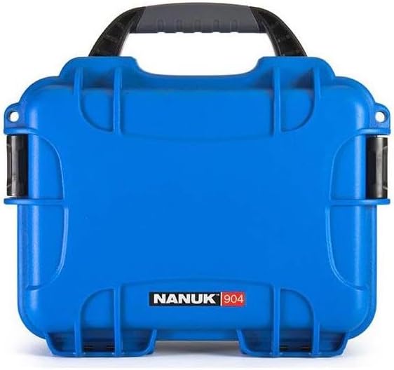 Nanuk 904 Wasserdichter Hartschalenkoffer leer - Blau Etui leer Blau, Etui leer Blau