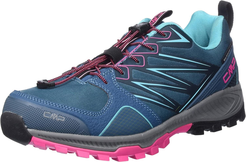 CMP Damen Atik Wmn Wp Shoes Trail Running Shoe 42 EU Deep Lake Purple Fluo, 42 EU Deep Lake Purple F