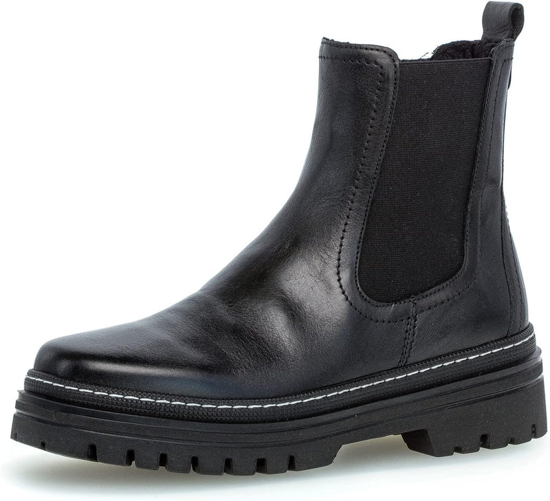 Gabor Damen Chelsea Boots Frauen Stiefeletten Wechselfussbett Best Fitting kurzstiefel uebergangssch