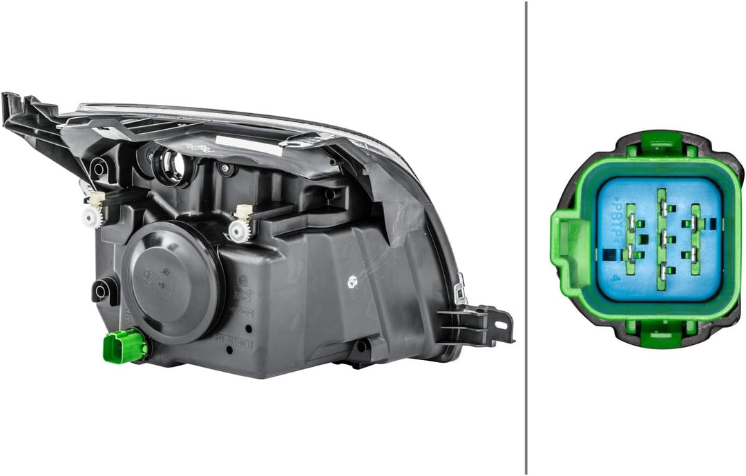 HELLA 1LD 246 044-231 Halogen-Hauptscheinwerfer - links - für u.a. Ford Fusion (Ju_)