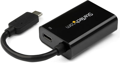 StarTech.com USB-C auf VGA Adapter mit Power Delivery - 1080p USB Typ-C auf VGA Monitor Video Konver