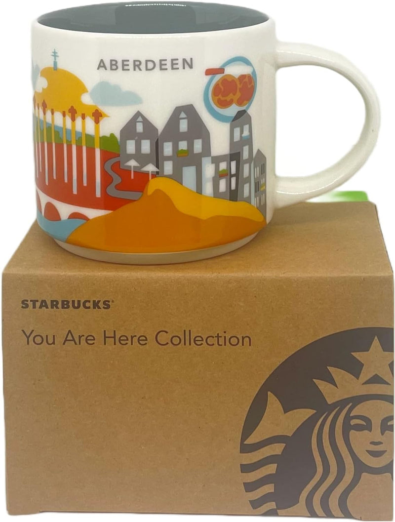 Starbucks Tasse mit Aufschrift "You are Here", Aberdeen