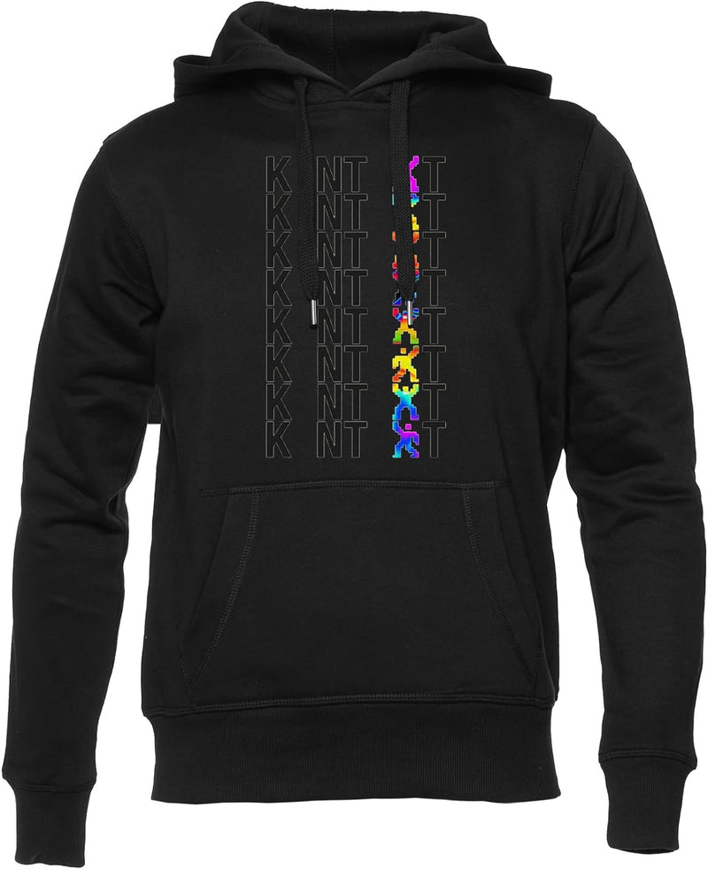 Generisch Charlotte De Witte X Unisex Hoodie Herren Damen Schwarz Lange Ärmel Kapuzenpulli Men&