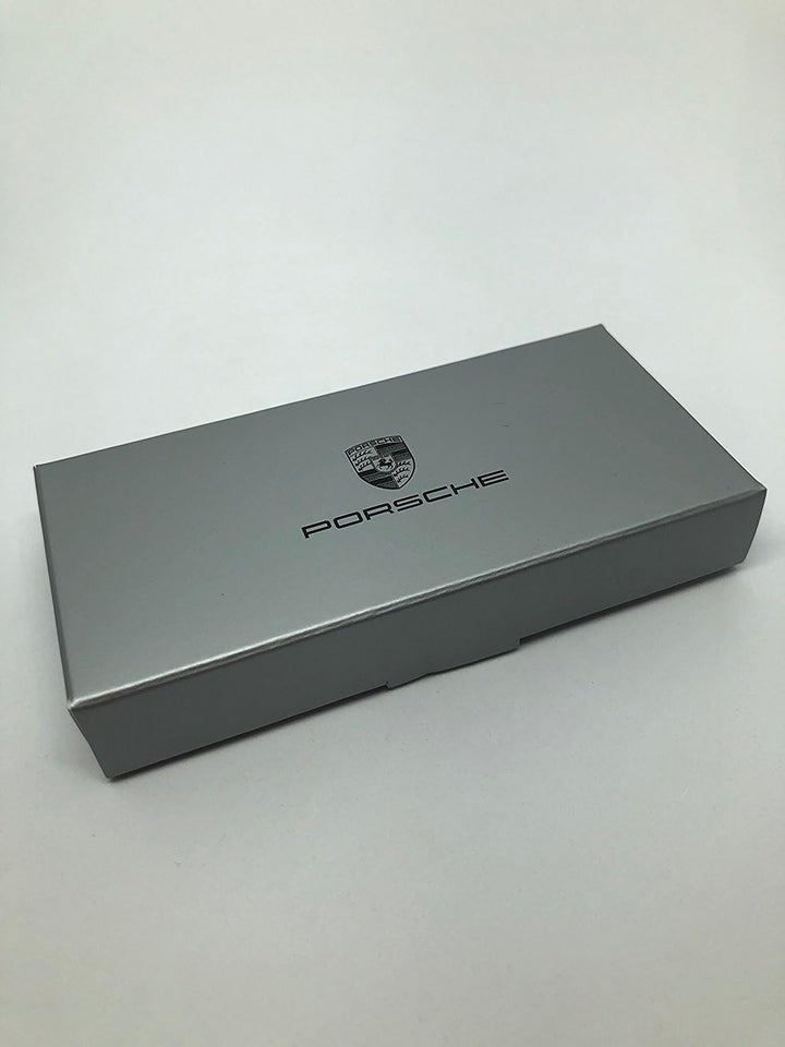 ORIGINAL Porsche Schlüsselanhänger ROT Leder mit Wappen WAP0500920E