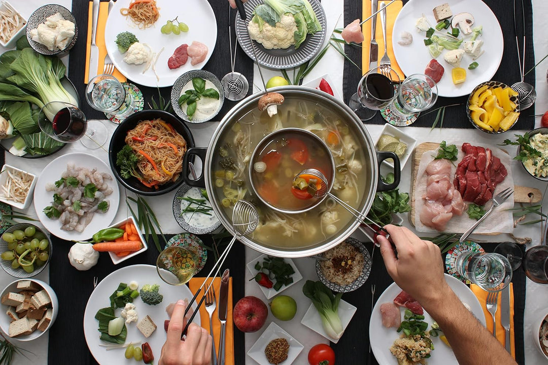 Rotel Mongol Pot 1812CH Küchenzubehör, 2,5 l, 6 Personen, 2,5 l, rund, 1600 W, 370 mm