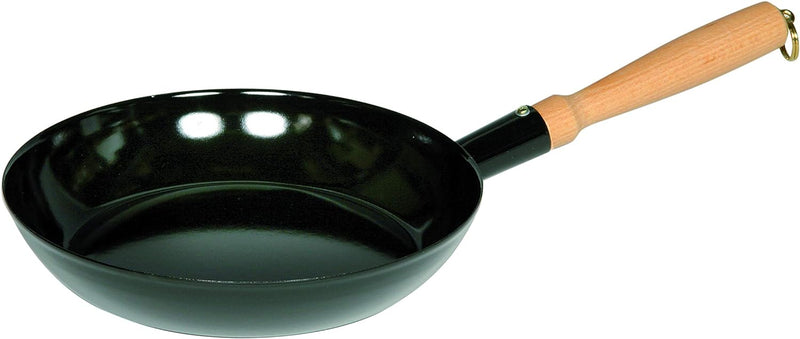 Riess, 0561-022, Holzknechtpfanne 30, CLASSIC - SCHWARZEMAILLE, Durchmesser 30 cm, Höhe 14.2 cm, Ema