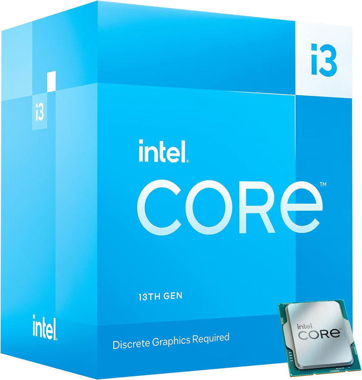 Intel i3-13100F Desktop-Prozessor, 4 Kerne, 12 MB Cache, bis zu 4,5 GHz, Prozessor
