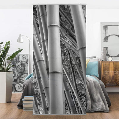 Bilderwelten Raumteiler Bamboo 250x120cm inkl. transparenter Halterung 250x120cm incl. transparent h