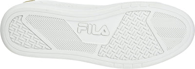 FILA Herren Crosscourt 2 F Sneaker 40 EU Schmal White Golden Cream, 40 EU Schmal White Golden Cream