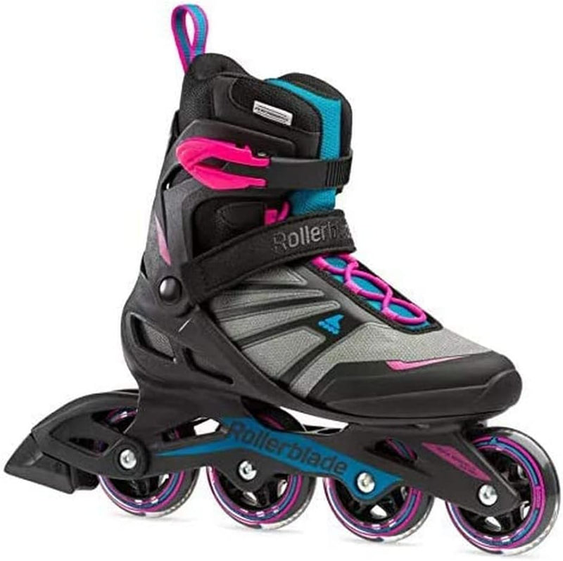 Rollerblade Damen Zetrablade Inlineskate 250 Black/Pink, 250 Black/Pink